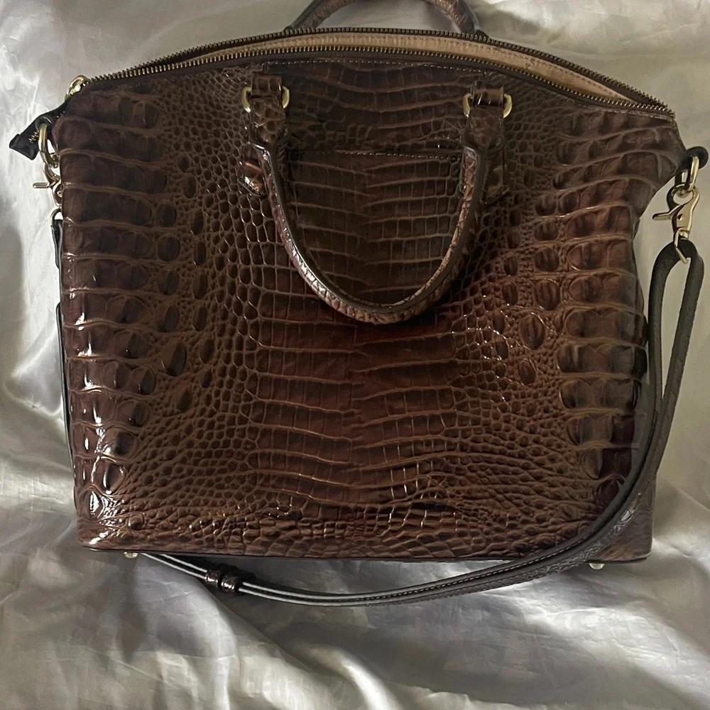Brahmin Large Duxbury Satchel & Ady Wallet Combo - Picture 3 of 10